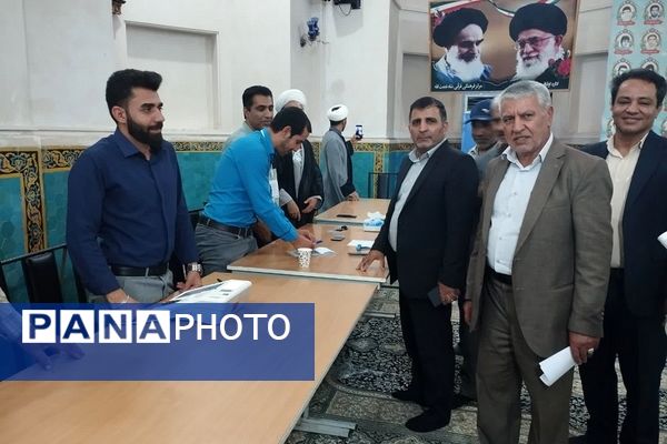 برگزاری انتخابات ریاست‌جمهوری در منطقه ماهان