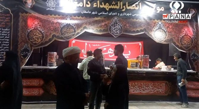 موکب انصار‌ الشهدا در شهرستان دامغان