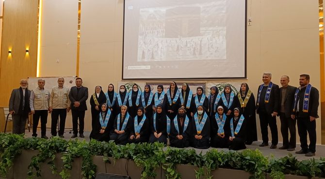 اعزام اعضای منتخب دختر سازمان دانش آموزی استان اردبیل به سفر معنوی حج مفرده 
