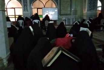 مراسم شب قدر در شهرستان بن