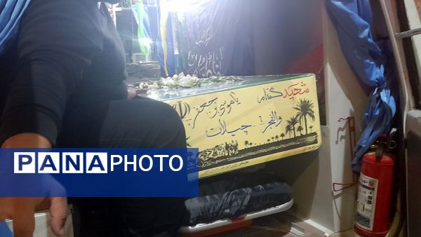 شهید گمنام مهمان محله الهیه شد