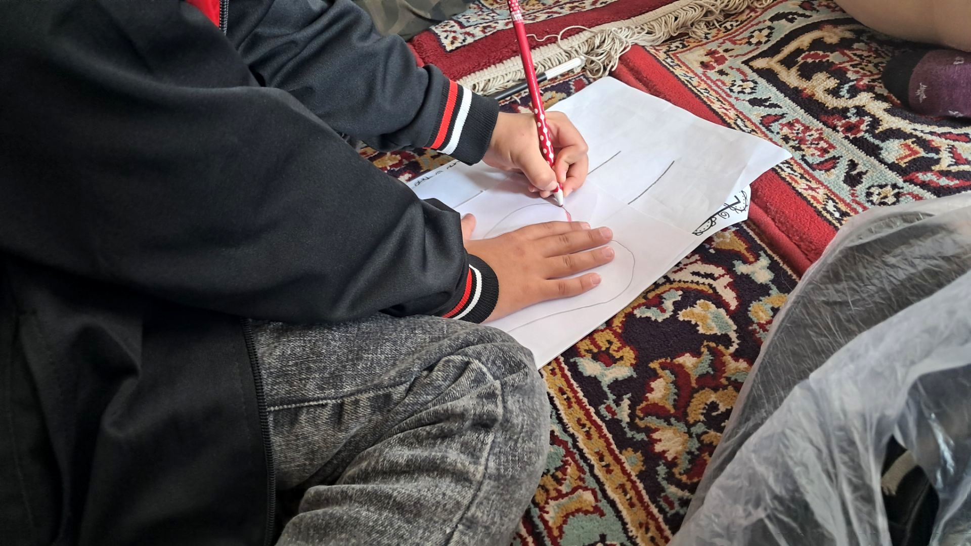 برپایی غرفه کودک در نمازجمعه کاشمر