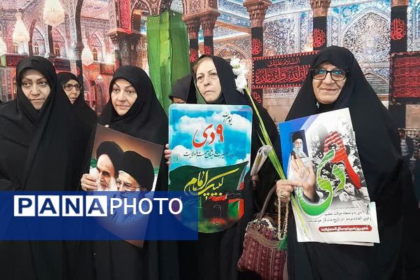 حماسه ۹ دی زنده است؛ ورامینی‌ها بار دیگر با ولایت، پیمان بستند