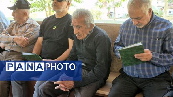 تجدید میثاق قاریان قرآن و اهالی بلده با شهدای گمنام