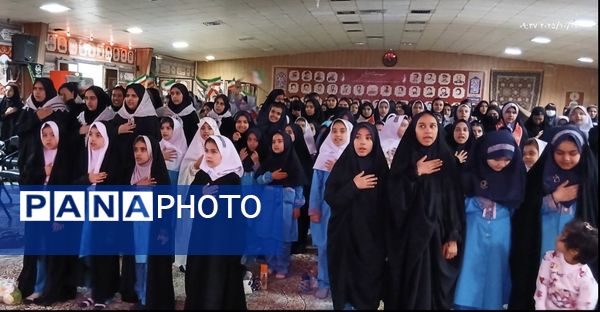 مراسم باشکوه یادبود شهدای ۱۲ روزه در شهرستان تربت جام