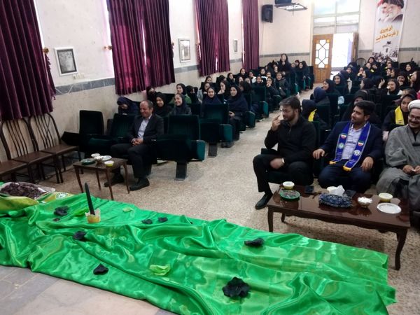 سوگواره دخت نبی اکرم در کانون فرهنگی تربیتی سراب