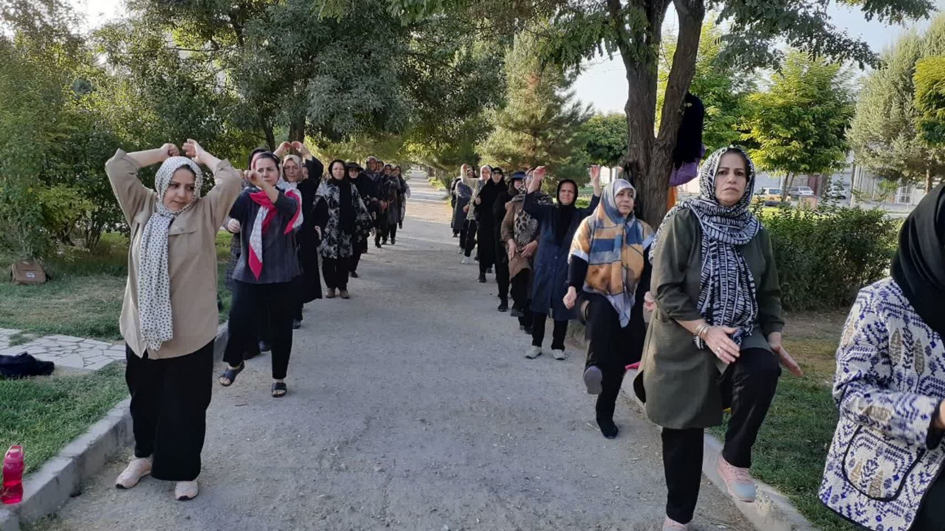 صبح‌های دورود با شور ورزش بانوان آغاز می‌شود
