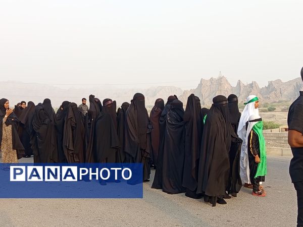 آیین باشکوه کاروان شام تا کربلا در میناب