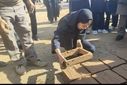 کارگاه آموزش خشت‌زنی در شهرستان زارچ