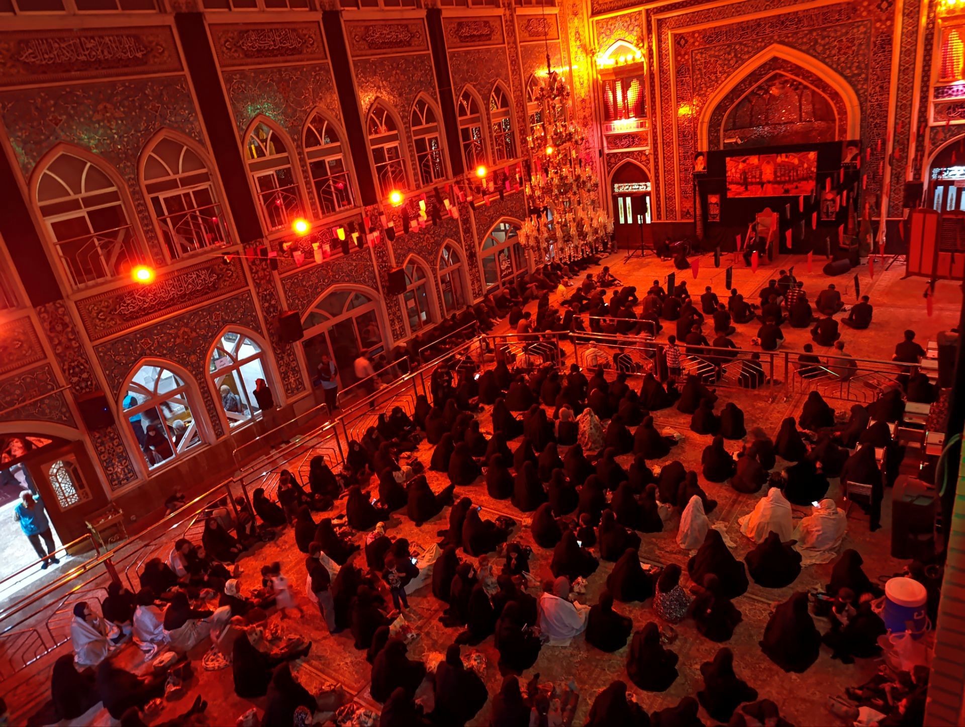 مراسم عزاداری ابا عبدالله الحسین (ع) در نیشابور