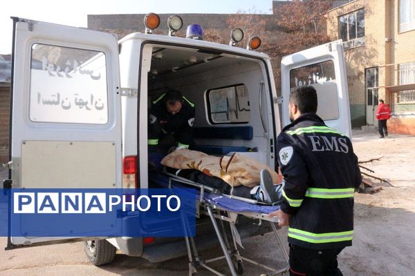 در سایه سکون؛ زنگ ایمنی و زلزله در دبیرستان اندیشه‌نفیس به صدا درآمد