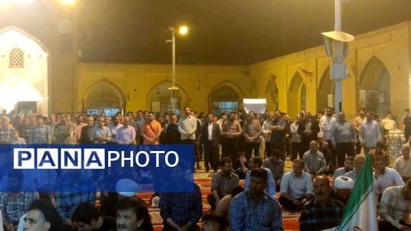 تجمع مردم نیشابور برای محکومیت حملات آمریکا و رژیم صهیونسیتی به تاسیسات هسته ای ایران 