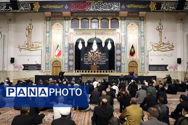 حرم کریمه اهل بیت در  شام شهادت حضرت زهرا(س)