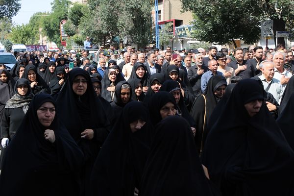 مراسم گرامیداشت چهلم شهدای جنگ تحمیلی ایران و اسرائیل در میاندوآب