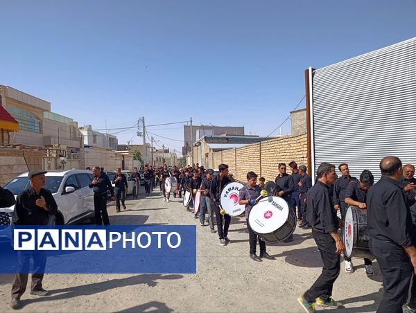 عزاداری هم نوا با علمدار کربلا 