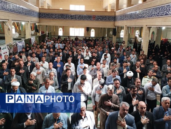  مراسم سوگواری به‌مناسبت شهادت شهدای خدمت در شهرستان چرداول