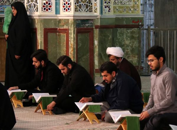 آیین ملی جزءخوانی قرآن کریم در آستان مقدس حضرت محمدهلال بن علی (ع)
