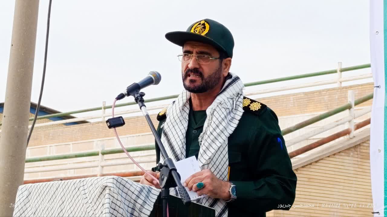 معاون سپاه ولی‌عصر(عج) خوزستان: بسیجیان حافظ امنیت و پشتوانه مردم هستند