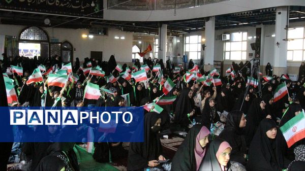 عزاداری دختران زنجانی در هیات دختران انقلاب