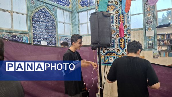 اعتکاف دانش‌‌آموزی شهرستان میناب 