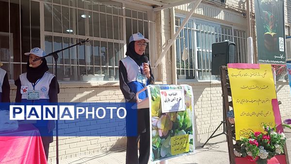 افتتاحیه طرح آهن یاری در دبیرستان کوثر فرهنگیان