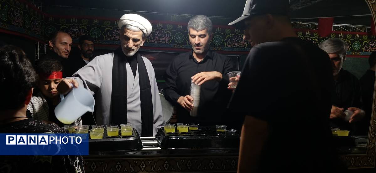 شب هفتم محرم در کنار شهدای اصفهان