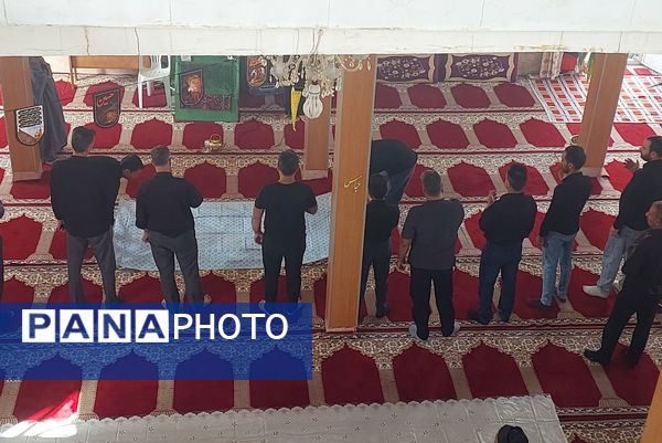 مراسم عزاداری صبح عاشورا 1404 در روستای جعفرآباد بوانات