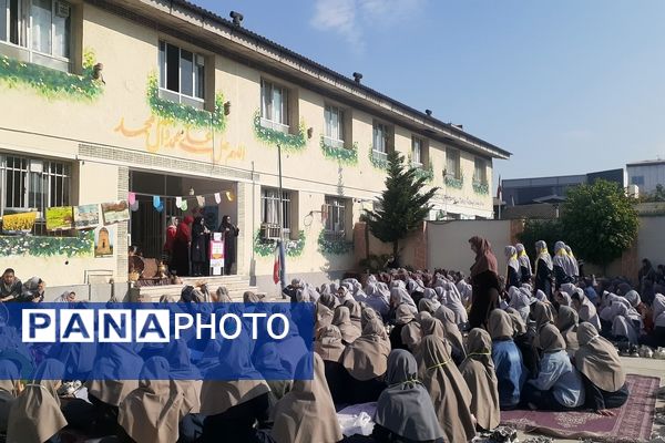 جشن هفته مازندران در دبیرستان نجم قائمشهر