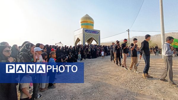 مراسم تاسوعای حسینی در شهرستان مارگون 