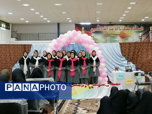 مراسم ولادت حضرت فاطمه(س)در حسینیه حسینی روستا ارغا شهرستان خلیل آباد 