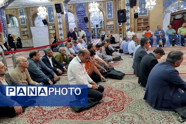 برگزاری آیین لاله‌های سفید در کرج 