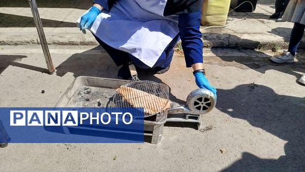کارگاه آموزش پخت ماهی و شیلات در دبیرستان حجاب ناحیه 2 تبریز