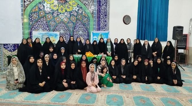 تعداد ۵۲ نفر از دانش‌آموزان شهرستان هلیلان در مراسم اعتکاف شرکت کردند