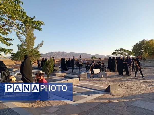 زیارت اهل قبور در روز شهادت امام حسن( ع) در کاشمر
