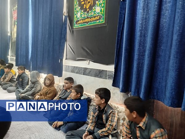 تجدید پیمان انقلاب و اهل بیت (ع) در دبستان شهید پسندیده فدافن