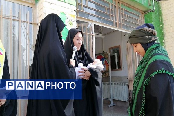 جشن میلاد باسعادت حضرت زینب کبری (س) و روز پرستار در دبیرستان شهید مجید دهنوی نیشابور