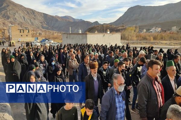 حضور شهید گمنام فاطمی در شهر بار نیشابور