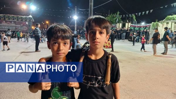 مراسم تاسوعای حسینی در شهرستان لنده