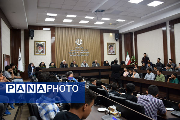 همایش تجلیل از دانش‌آموزان برتر پرورشی تربت‌حیدریه در سطح استانی و کشوری