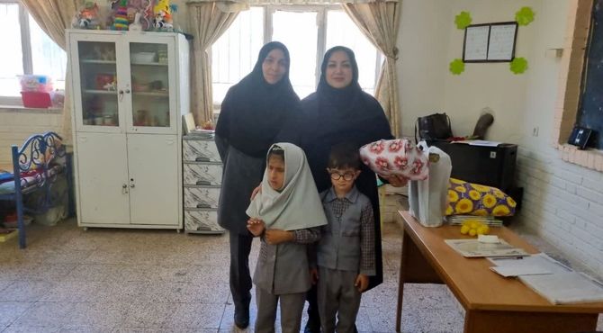 جشن سپاس معلم در دبستان وکیلی چهار شهرستان نیشابور
