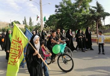 جشن بزرگ غدیر همراه با کاروان شادی در دیباج