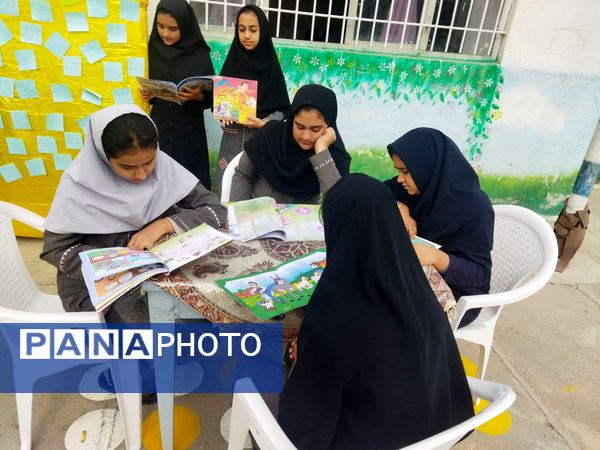 زنگ کتاب و کتابخوانی در مدرسه شهید نجفی فدافن به صدا درآمد