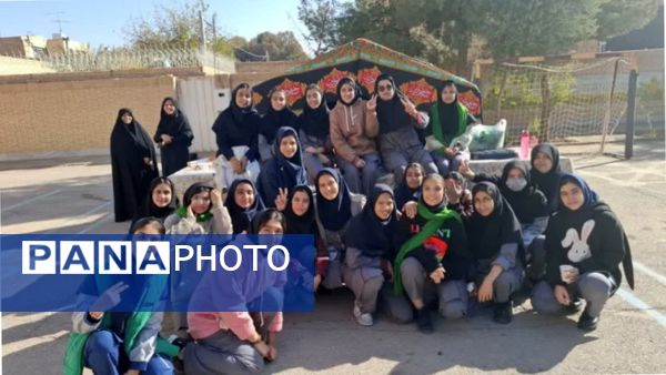 برگزاری موکب ایّام فاطمه(س) در دبیرستان حضرت ابوالفضل(ع)