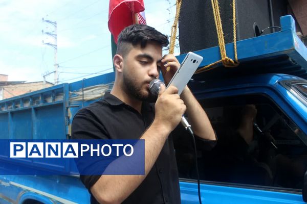 پیاده‌روی جاماندگان اربعین در گلوگاه 
