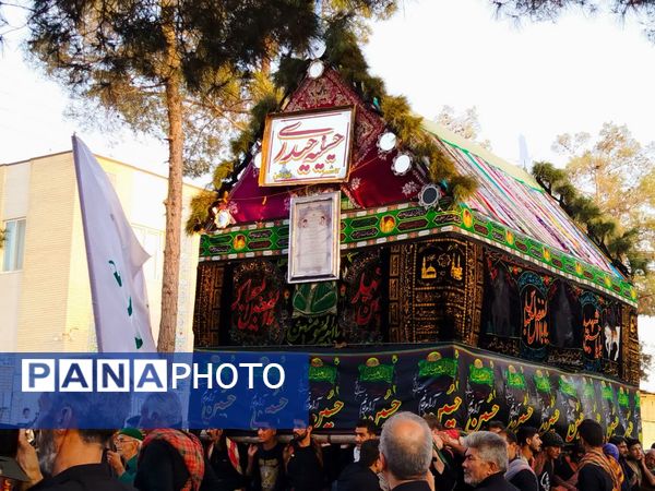 مراسم دسته بنی اسد در کاشمر