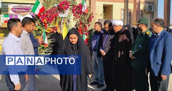 اعزام ۷۶ دانش‌آموز دختر فاریابی به مناطق عملیاتی جنوب کشور