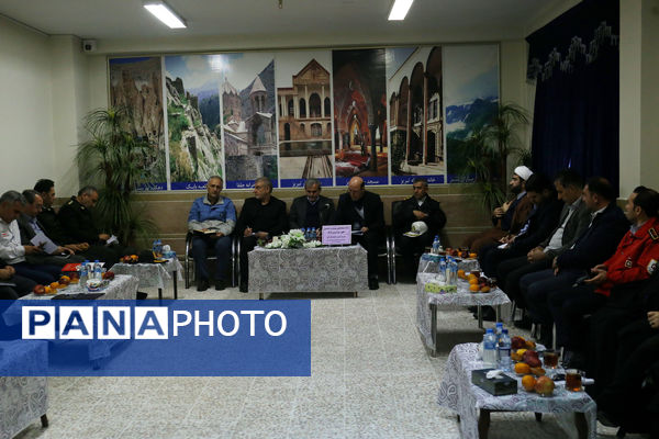 جلسه هماهنگی بیست و ششمین مانور سراسری زلزله در آذربایجان شرقی