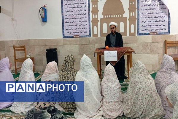 جلسه هفتگی توسل به آقا امام زمان (عج) در خوابگاه دخترانه شهید مجید دهنوی 