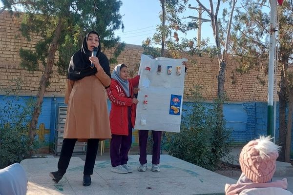 جشنواره غذای سالم و هفته دیابت در خاتم