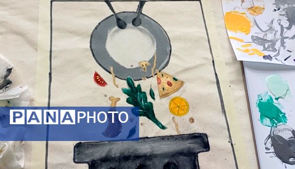 هم صدایی قلم و رنگ در پاسخ به پرسش مهر